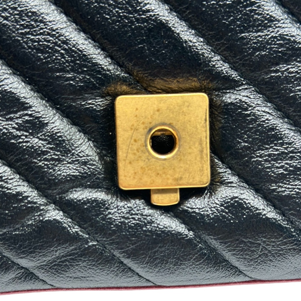 Gucci Quilted Leather Marmont Torchon Top Handle Crossbody Bag - Picture 5 of 13
